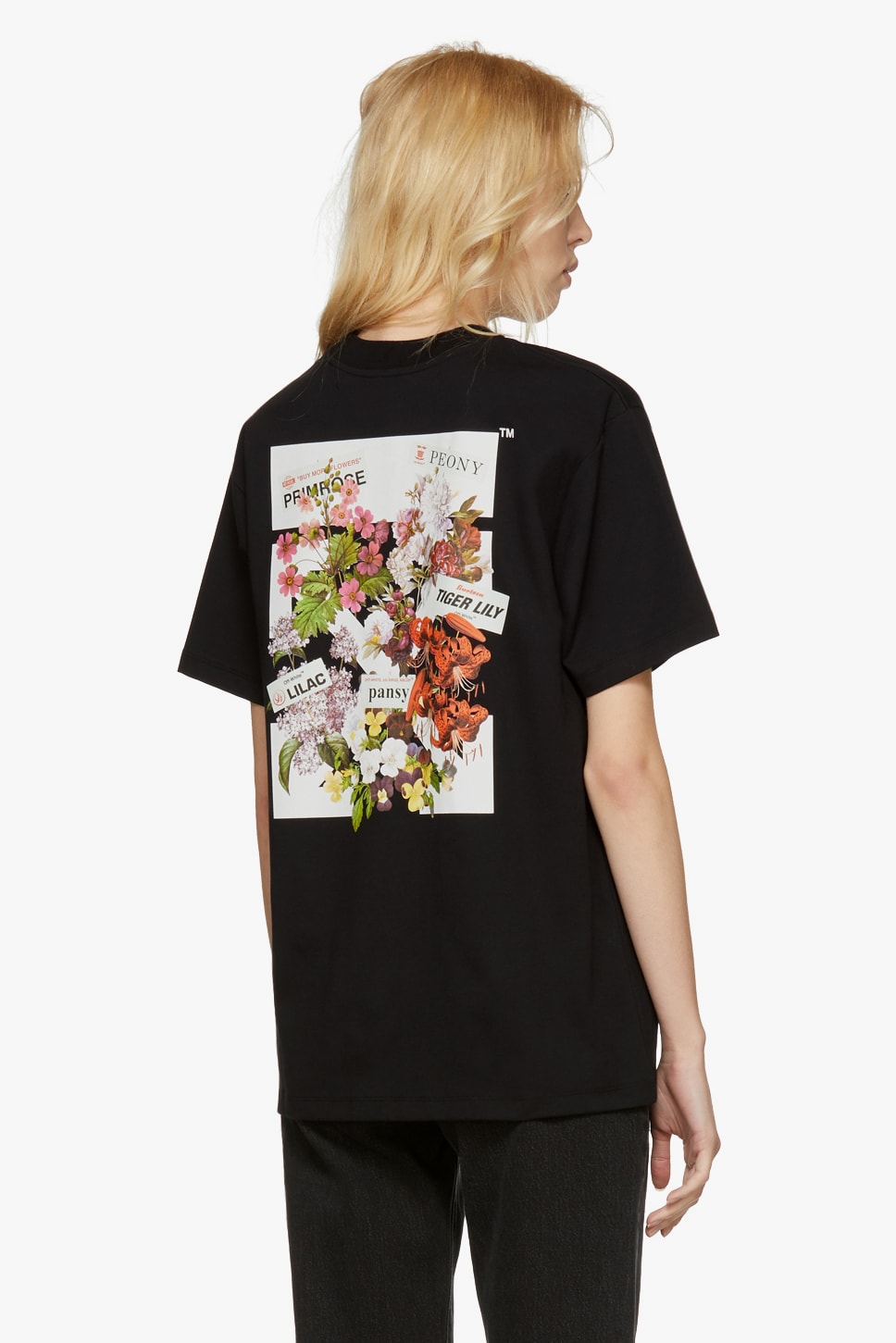 Off-White New Arrivals Spring Collection T-Shirt Back Graphic