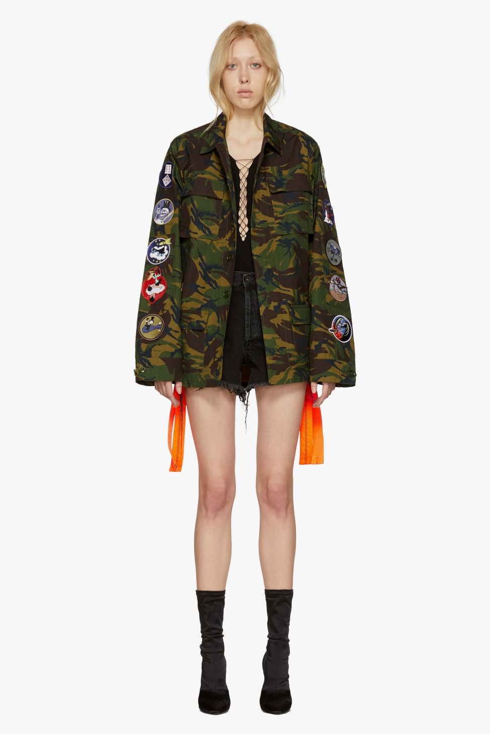 Off-White New Arrivals Spring Collection Camouflage Camo Parka