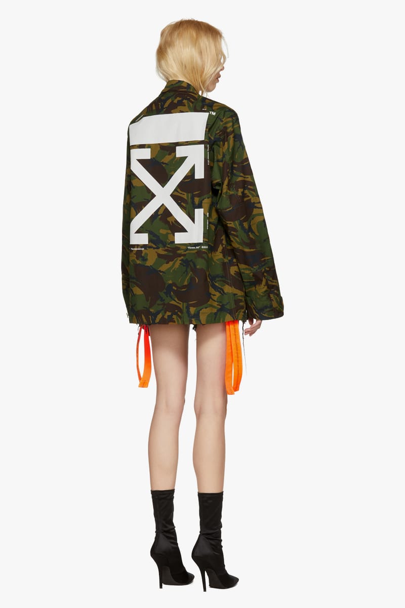 off white spring jacket