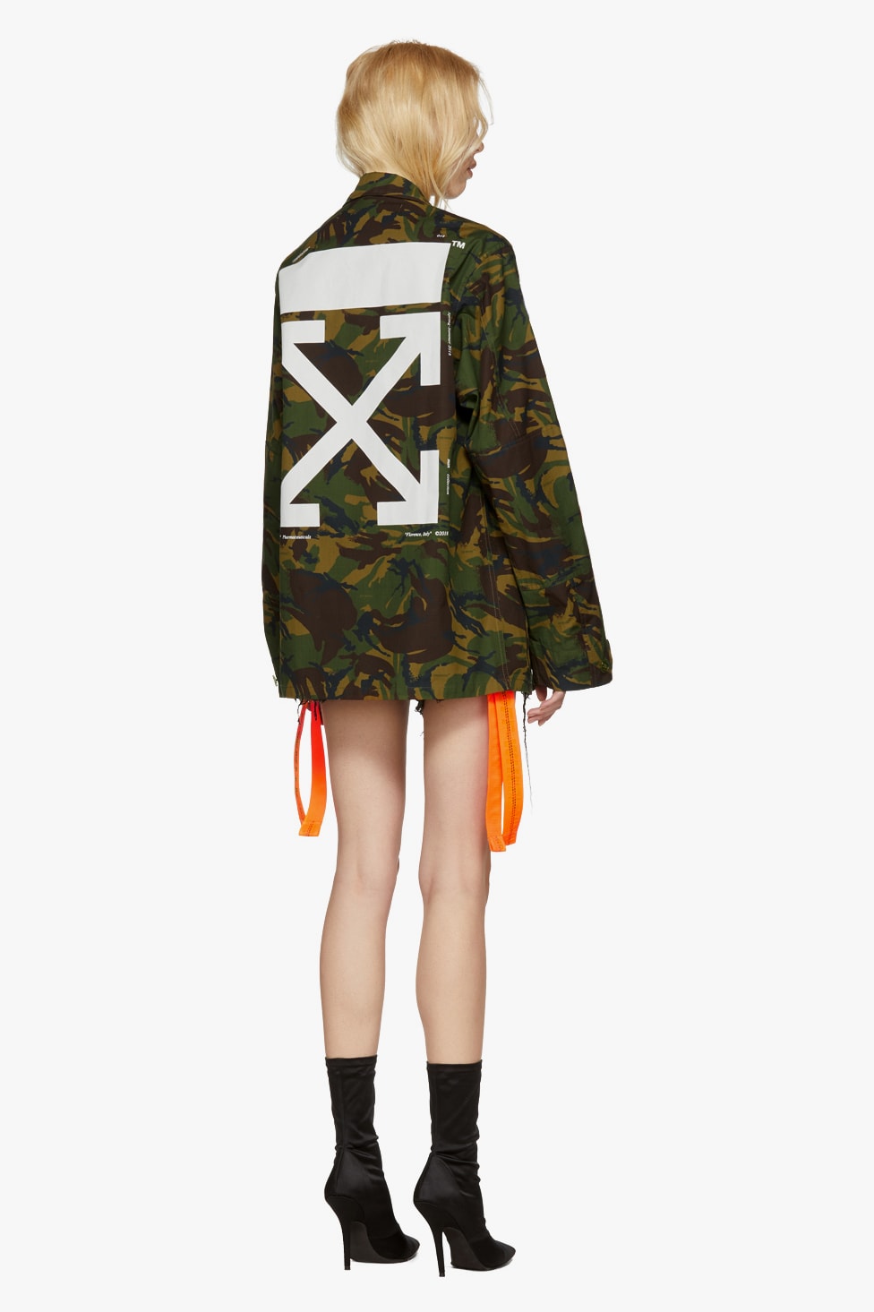 Off-White New Arrivals Spring Collection Camouflage Camo Parka
