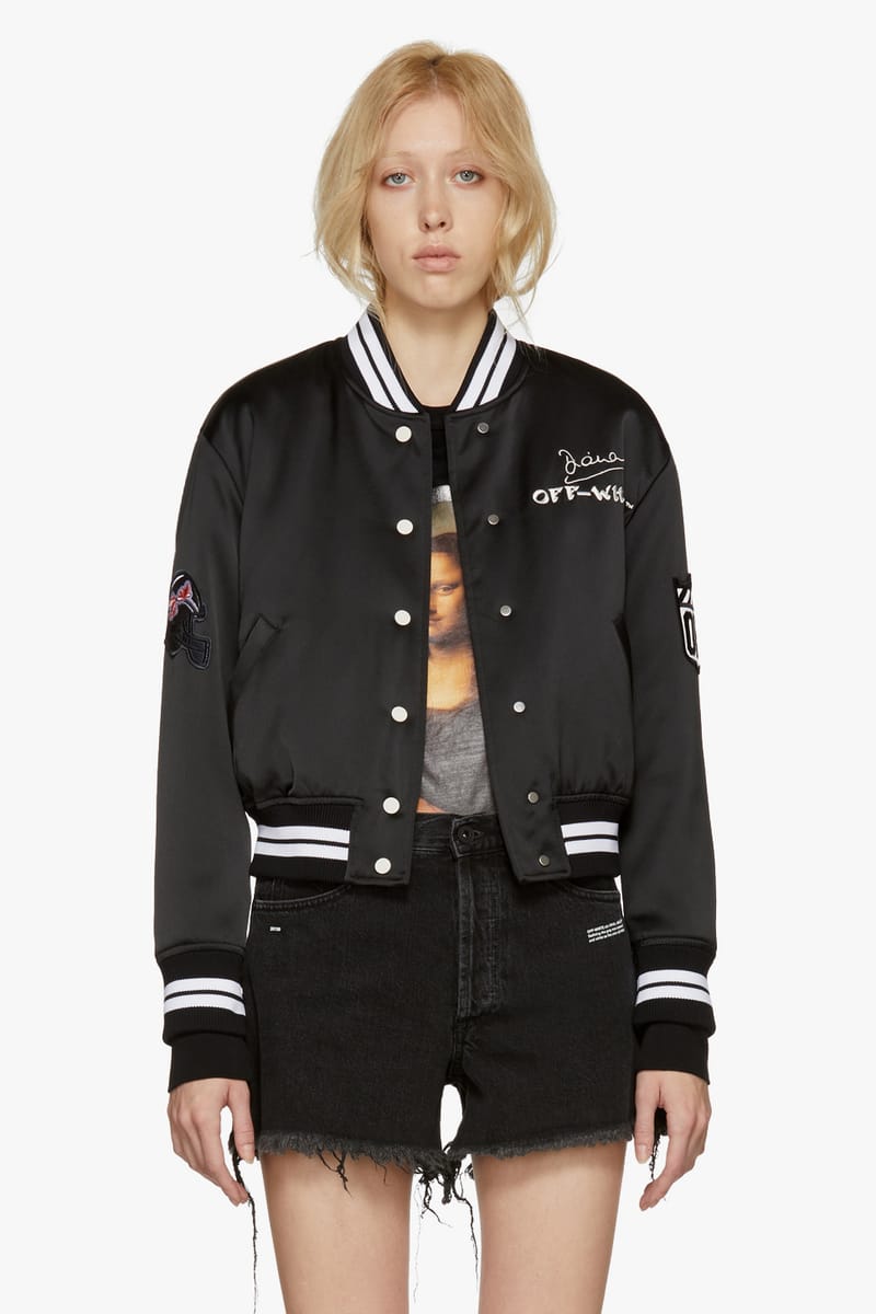 off white spring jacket