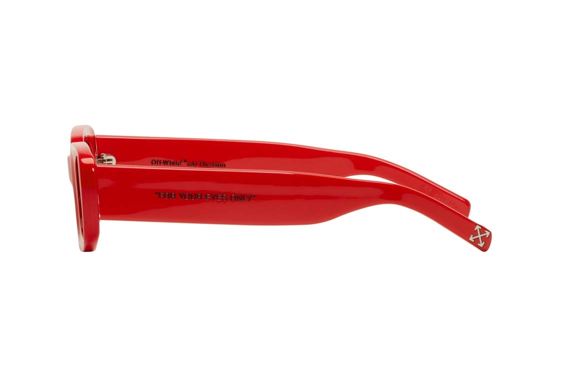 Off-White FOR YOUR EYES ONLY Sunglasses Red