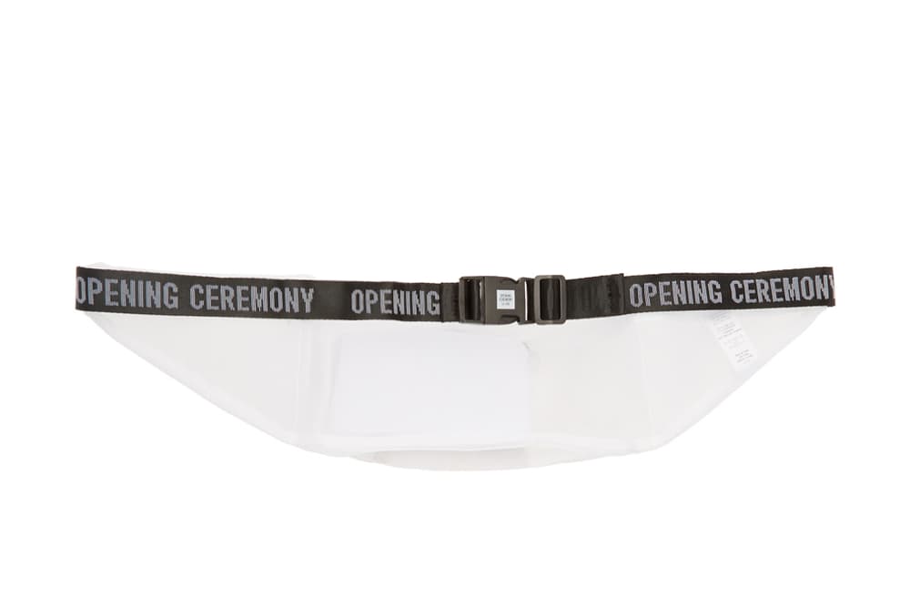 Opening Ceremony Mesh Fanny Pack Bag Pink White Red Black Simple Bum Bag Purse Torch Humberto Leon Carol Lim
