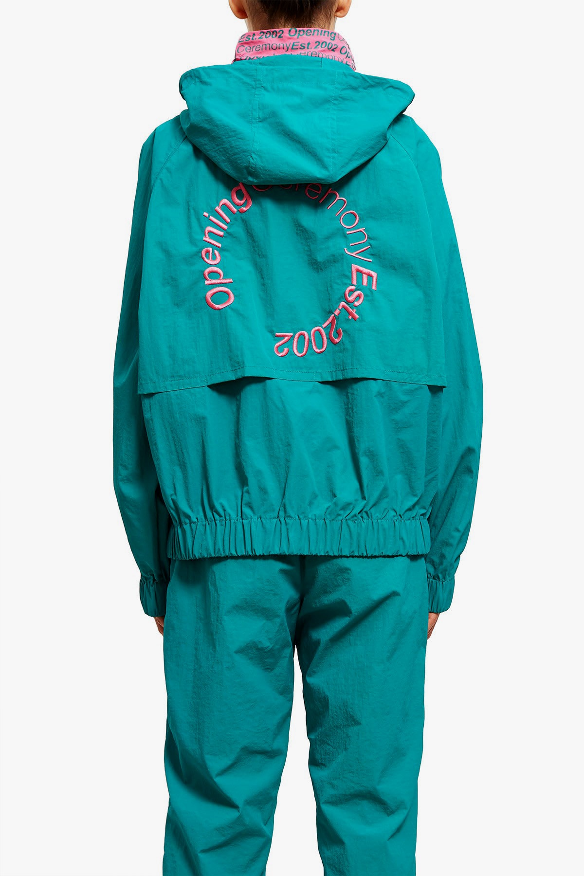 Opening Ceremony Wind Jacket Teal Green