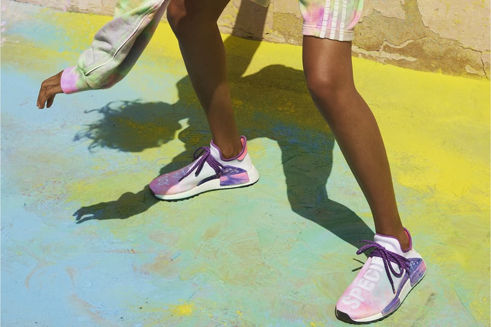 Pharrell Williams x adidas Originals Hu Holi Powder Dye NMD Trail
