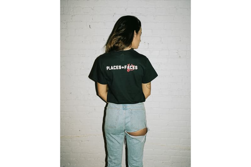 Places+Faces x Saintwoods Capsule Collection Lookbook Streetwear Limited Edition Collaboration