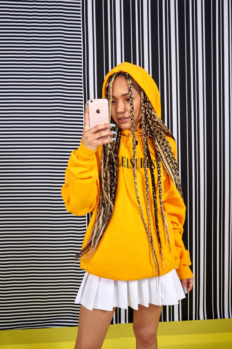 PLEASURES Spring 2018 "Freaks in LOVE" Lookbook Fashion Clothes Streetwear Denim Knit Print Bold Graphics New Collection