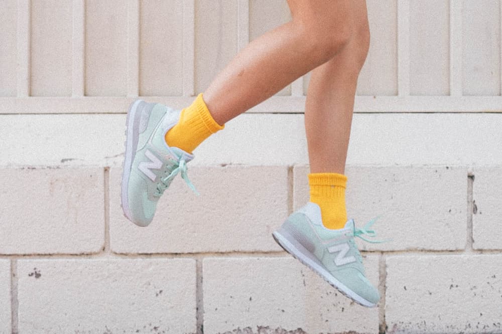Princess Gollum Josephine Lee New Balance 574 Seafoam Overcast