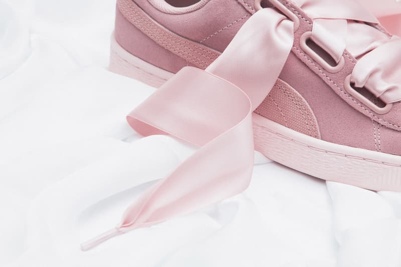 puma suede heart pebble pastel hbx