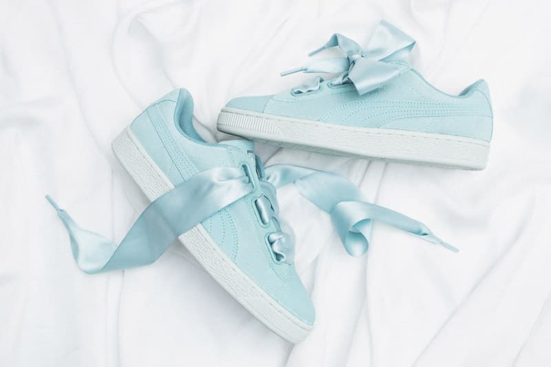 puma suede heart pebble pastel hbx