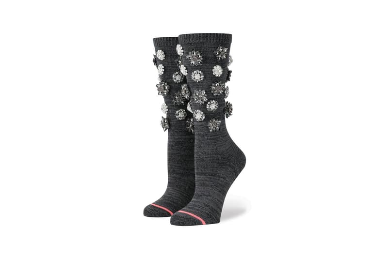 Rihanna Stance Cold Hearted Socks Black