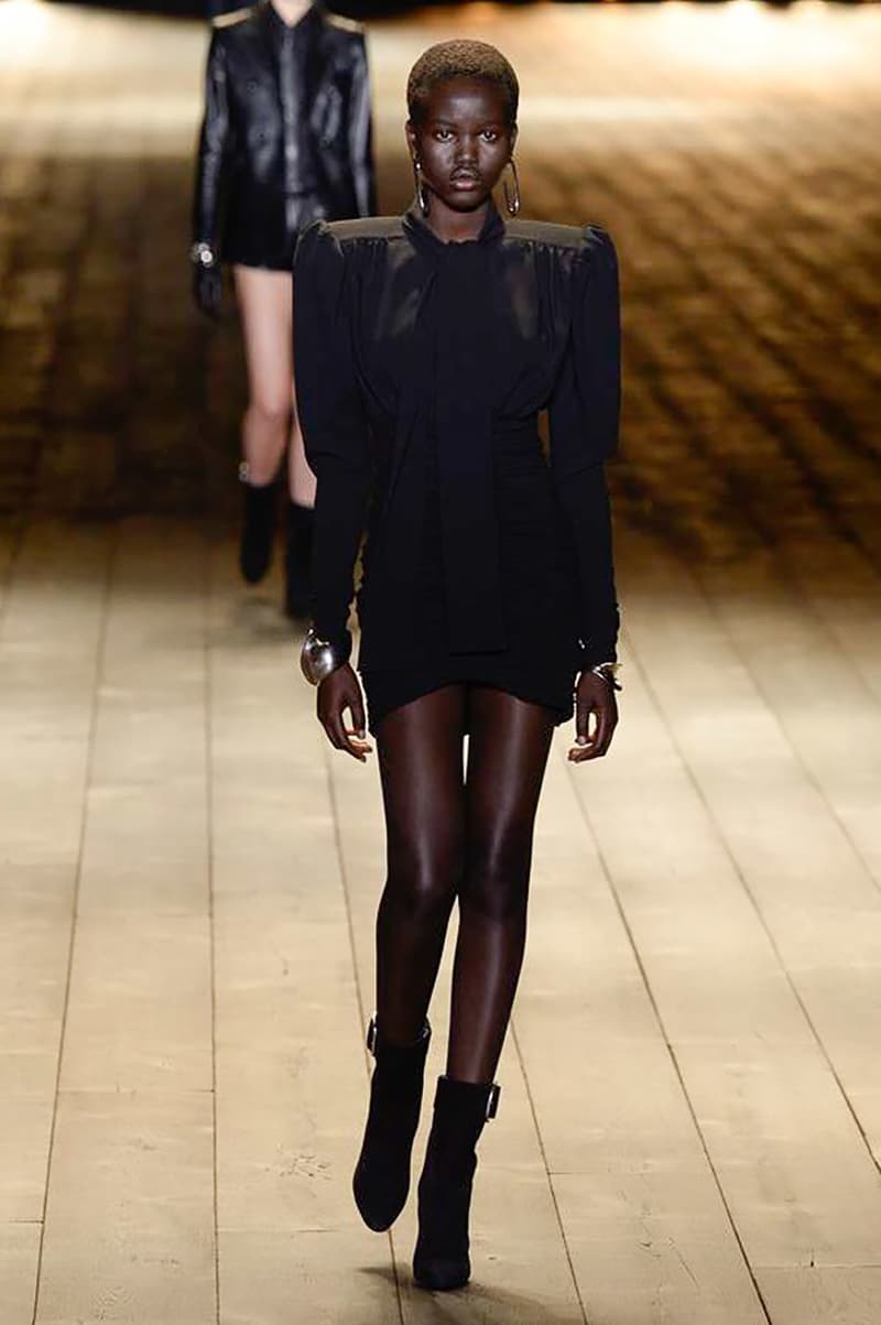Saint Laurent Fall Winter 2018 Show Collection
