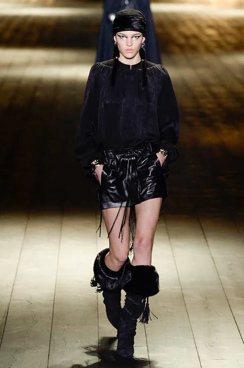 Saint Laurent Fall Winter 2018 Show Collection
