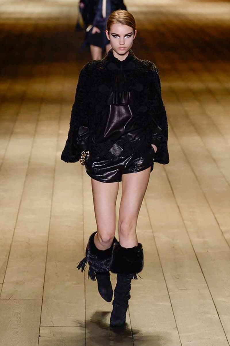 Saint Laurent Fall Winter 2018 Show Collection