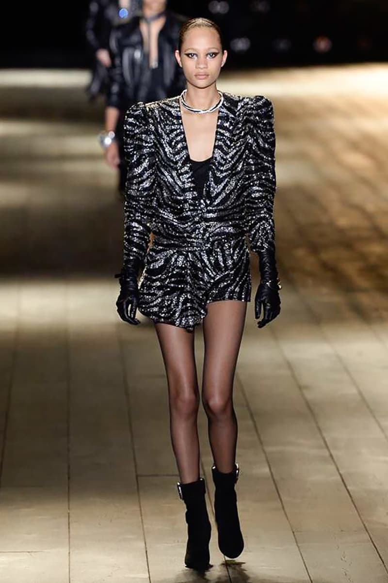 Saint Laurent Fall Winter 2018 Show Collection
