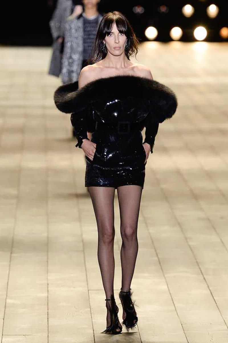 Saint Laurent Fall Winter 2018 Show Collection