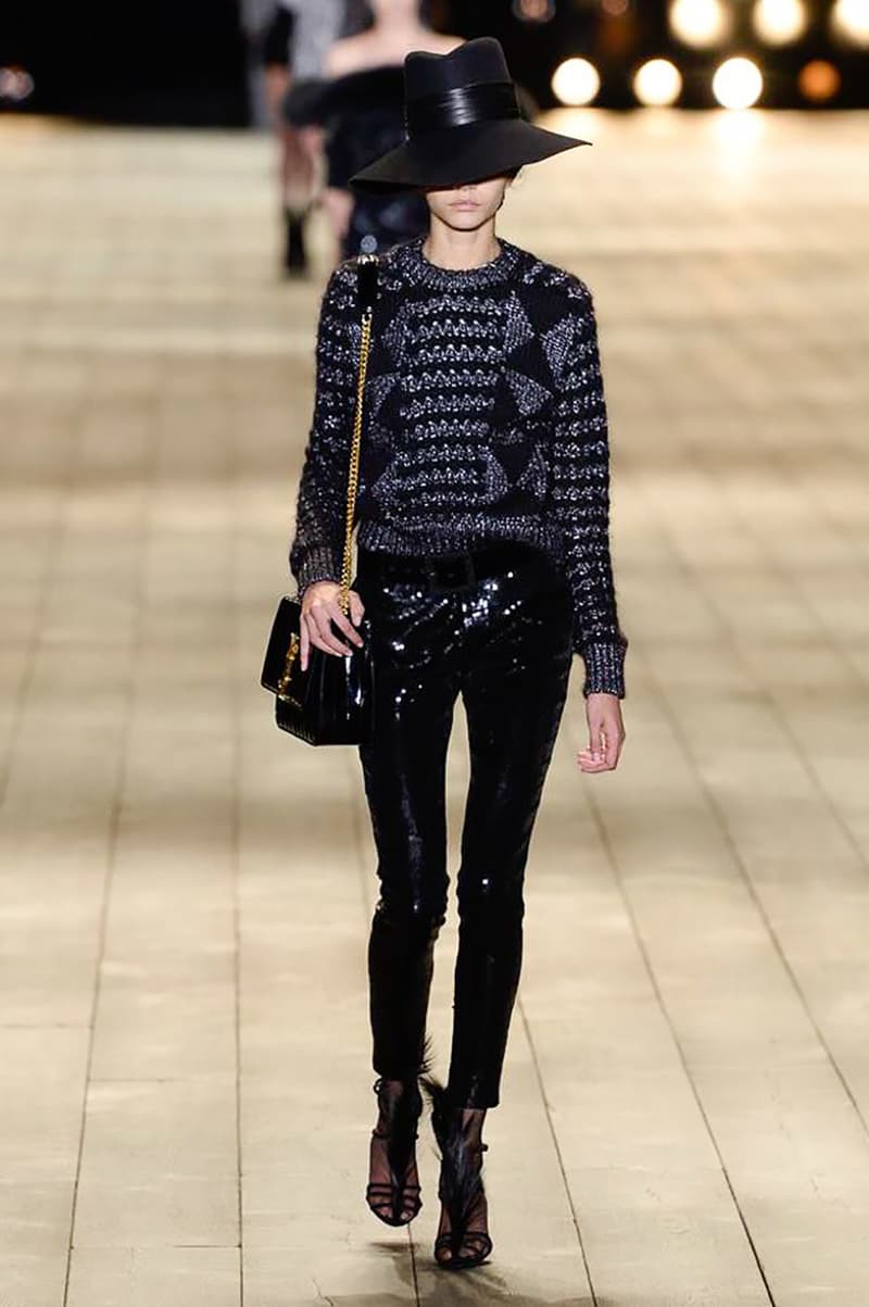 Saint Laurent Fall Winter 2018 Show Collection