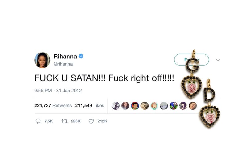 Iconic Celebrity Tweets Jewelry Editorial Gucci Versace SSENSE Fashion