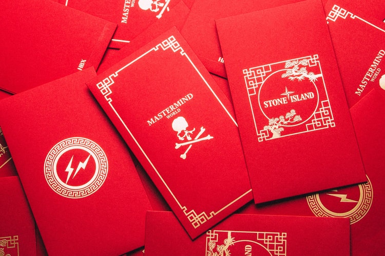 Celebrate the Lunar New Year With Exclusive Mastermind World, Stone Island and Fragment Design Red Envelopes