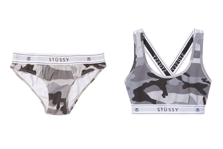 Stussy Women's New Underwear Set Is Camo Cozy
