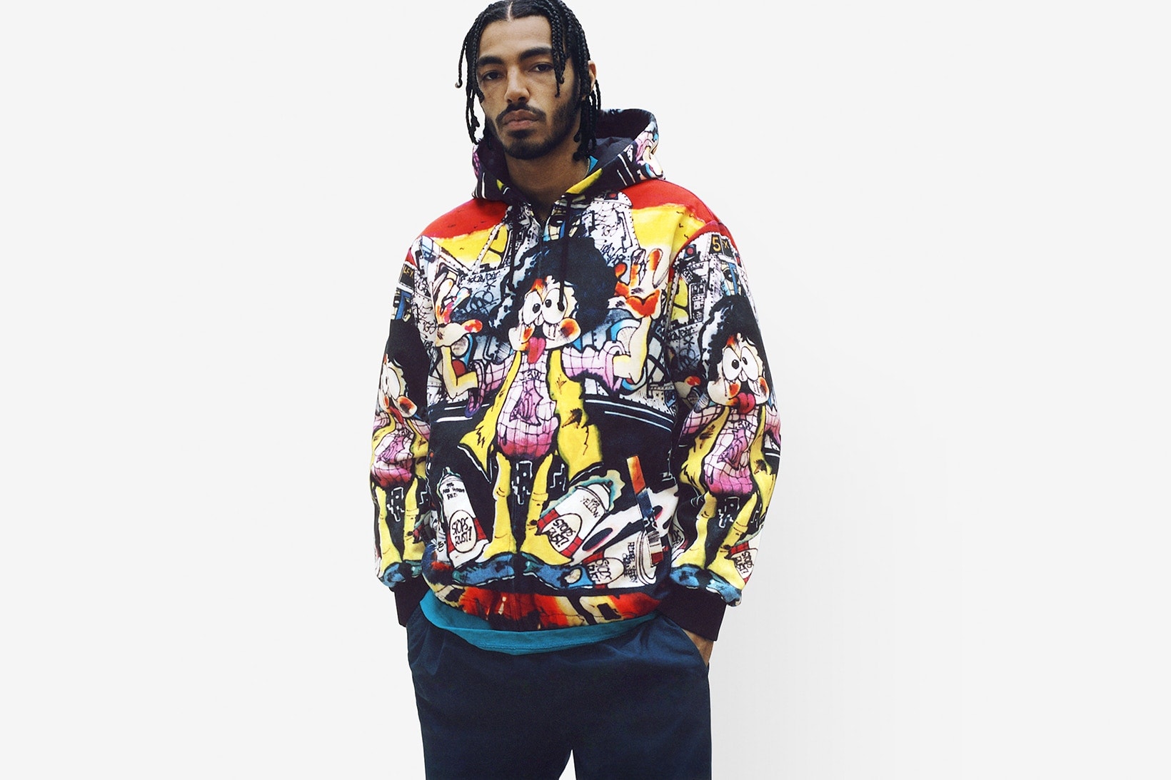 Supreme Spring/Summer 2018 Collection Lookbook Graphic Hoodie