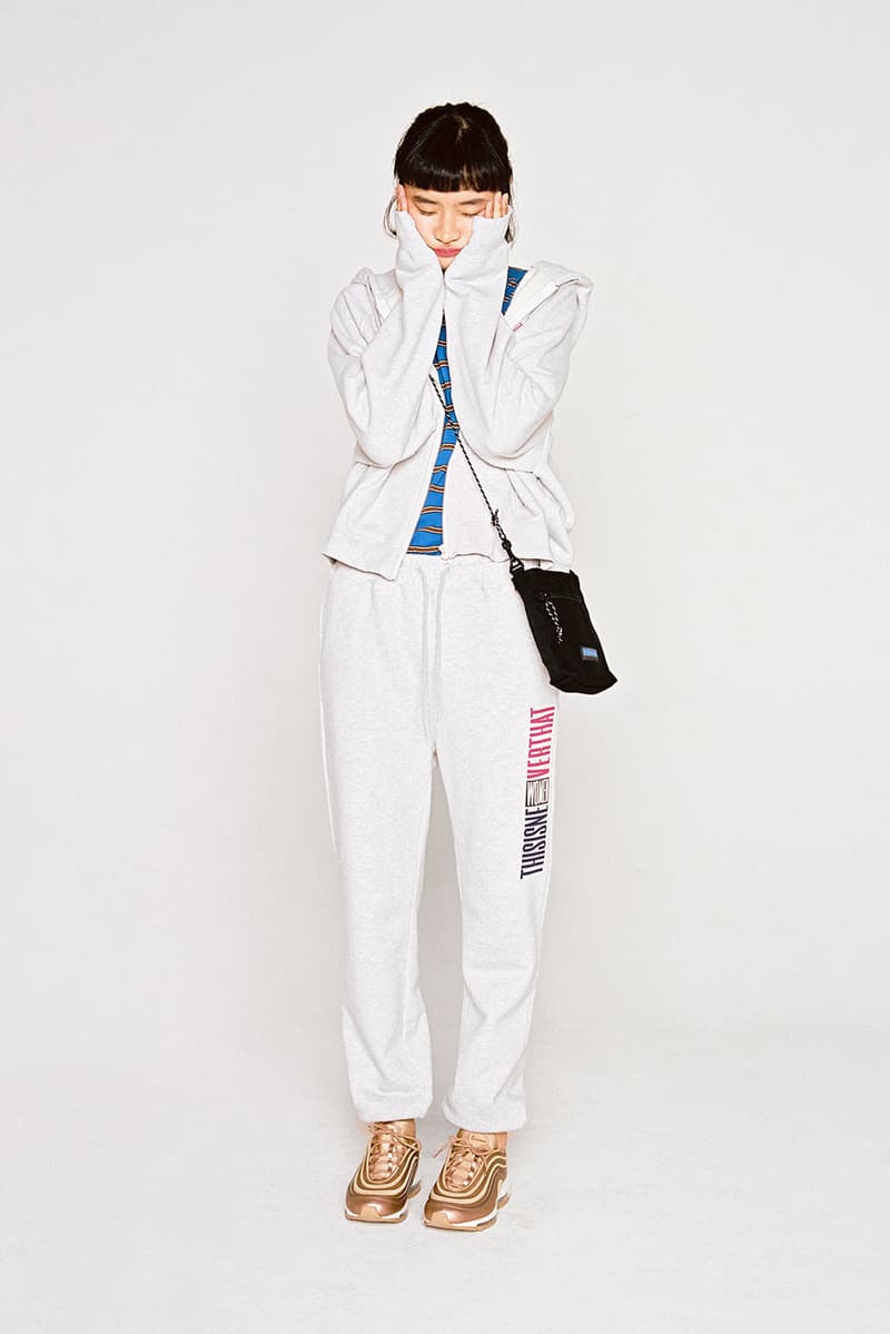 thisisneverthat Spring/Summer 2018 Lookbook Sweatsuit Grey