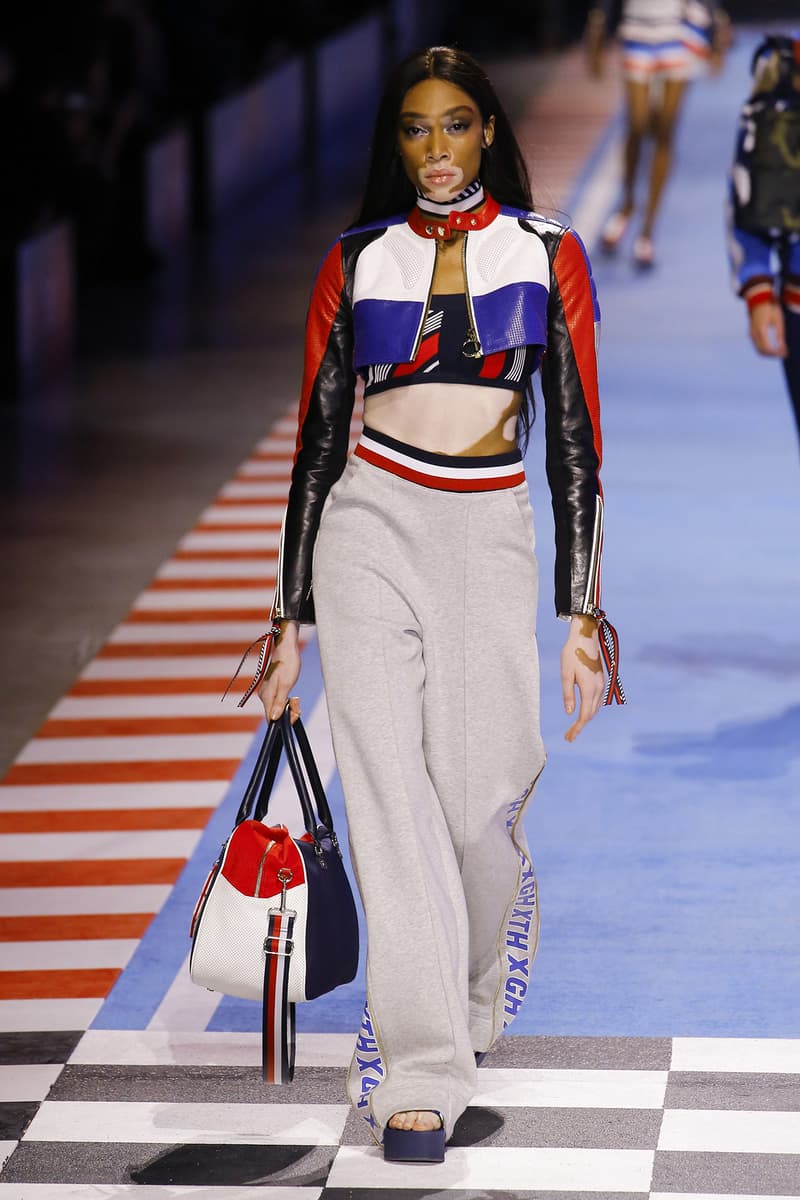 Winnie Harlow Tommy Hilfiger Spring 2018 Milan Fashion Week Show Collection