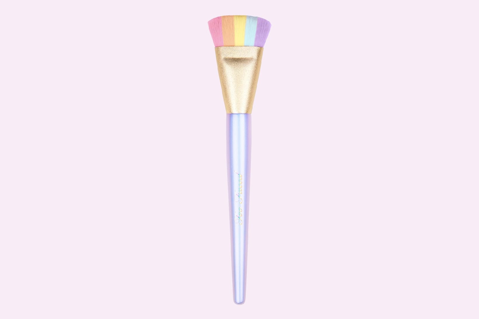 Too Faced Magic Rainbow Strobing Brush Unicorn Multi Colored Makeup Cosmetics Beauty Where To Buy Brushes