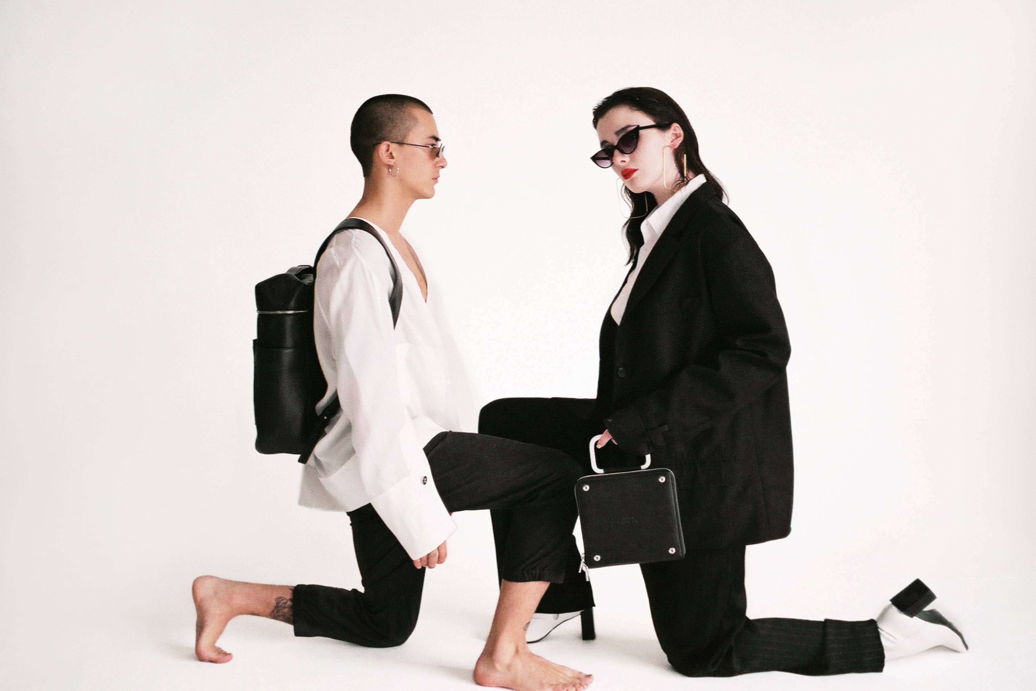 TOTEM COLLECTIVE Fall/Winter 2018 Lookbook Hong Kong Copenhagen Leather Accessories Minimalist Tote Bag
