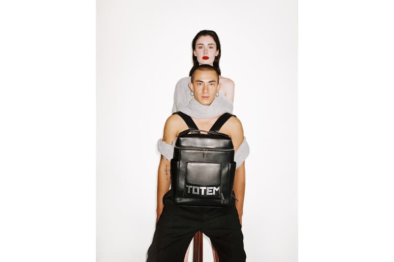 TOTEM COLLECTIVE Fall/Winter 2018 Lookbook Hong Kong Copenhagen Leather Accessories Minimalist Tote Bag