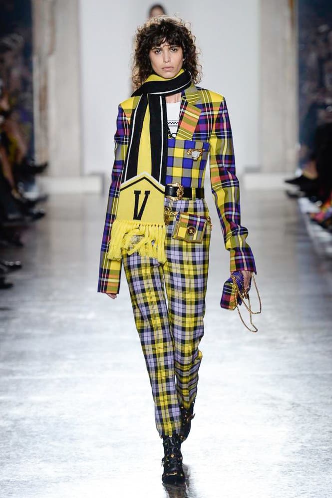 Versace Fall Winter 2018 Milan Fashion Week Show Collection