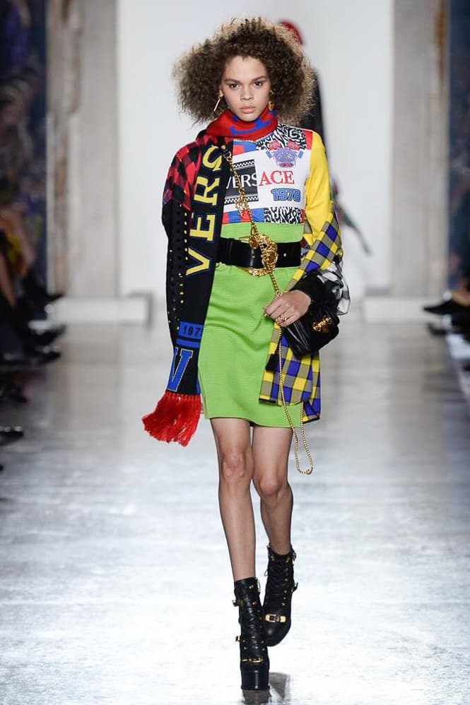 Versace Fall Winter 2018 Milan Fashion Week Show Collection
