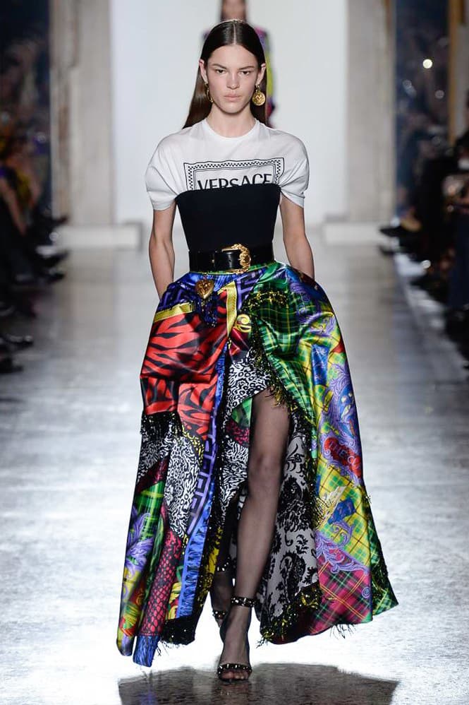Versace Fall Winter 2018 Milan Fashion Week Show Collection