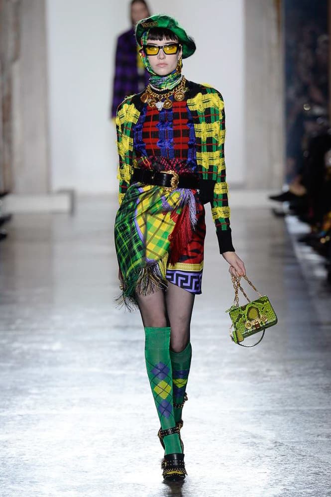 Versace Fall Winter 2018 Milan Fashion Week Show Collection