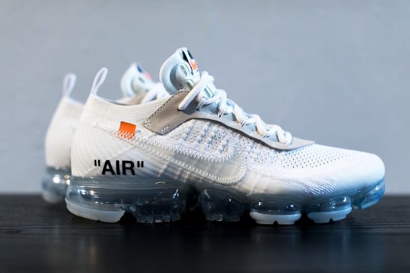 vapormax with writing