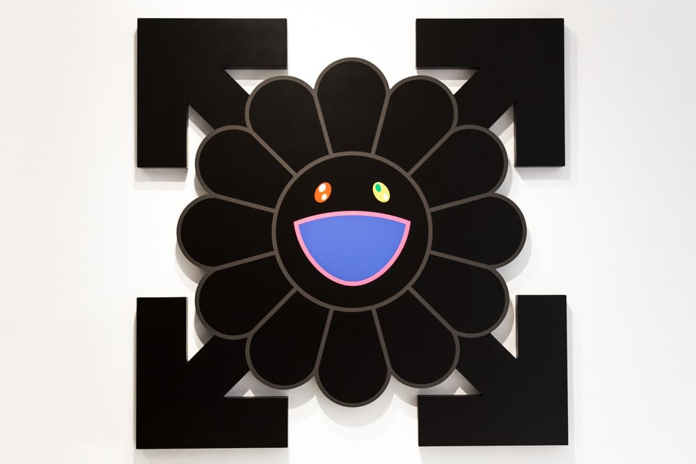 Virgil Abloh Takashi Murakami Future History Exhibit Gagosian Gallery London