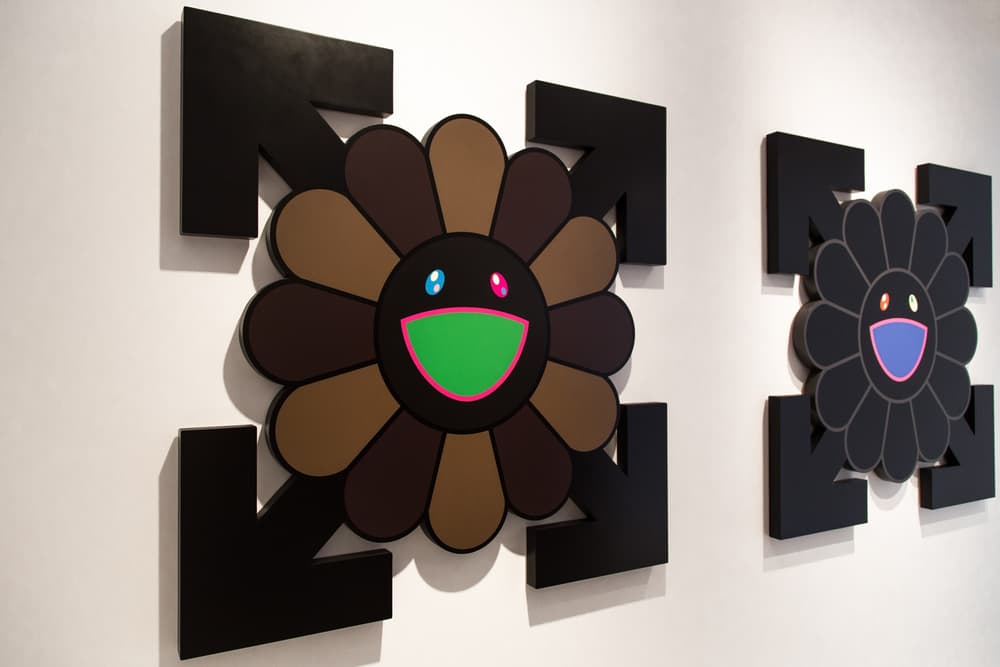 Virgil Abloh Takashi Murakami Future History Exhibit Gagosian Gallery London