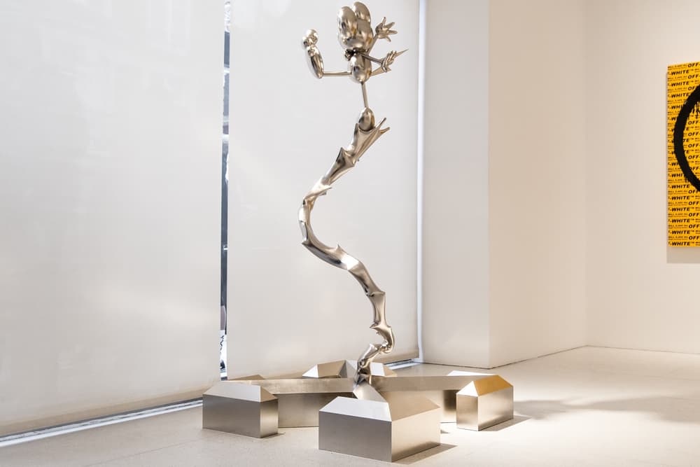 Virgil Abloh Takashi Murakami Future History Exhibit Gagosian Gallery London