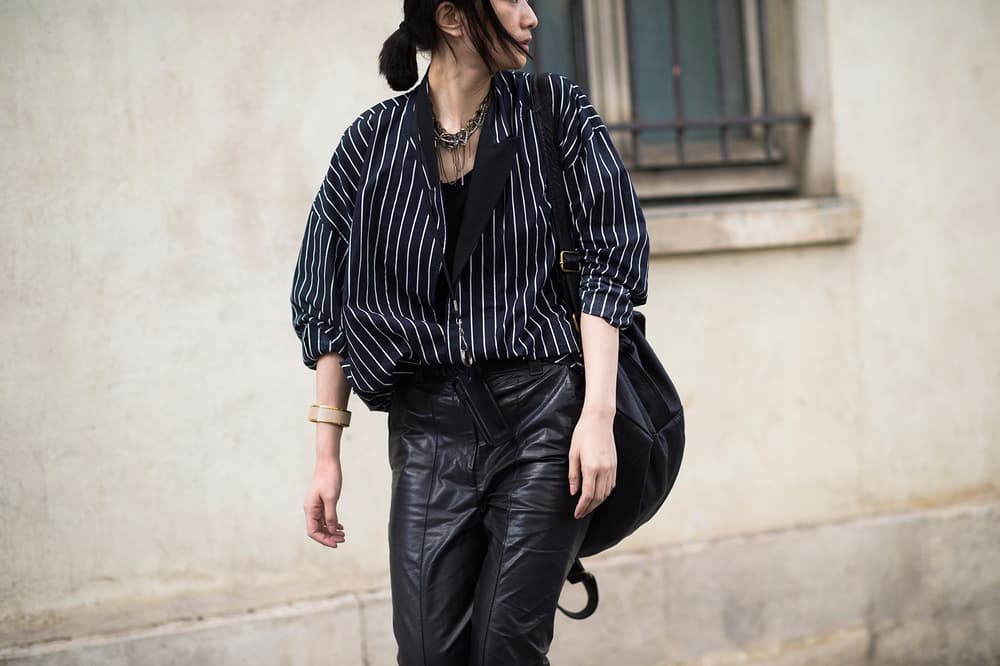 How To Wear Menswear Pieces Street Style Outfit Inspiration HYPEBAE Editors' Style Guide Looks Ideas