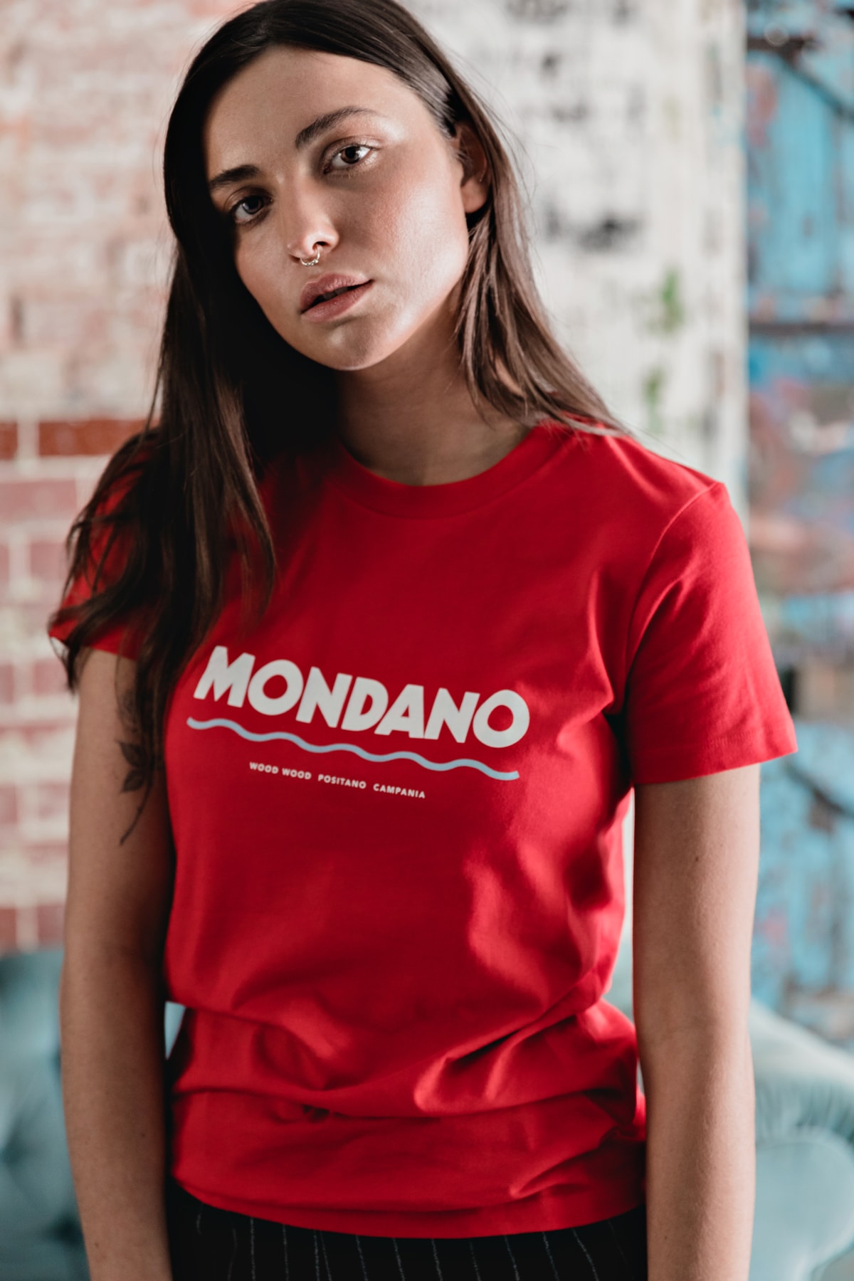 Wood Wood Spring 2018 Collection Lookbook Red T-Shirt