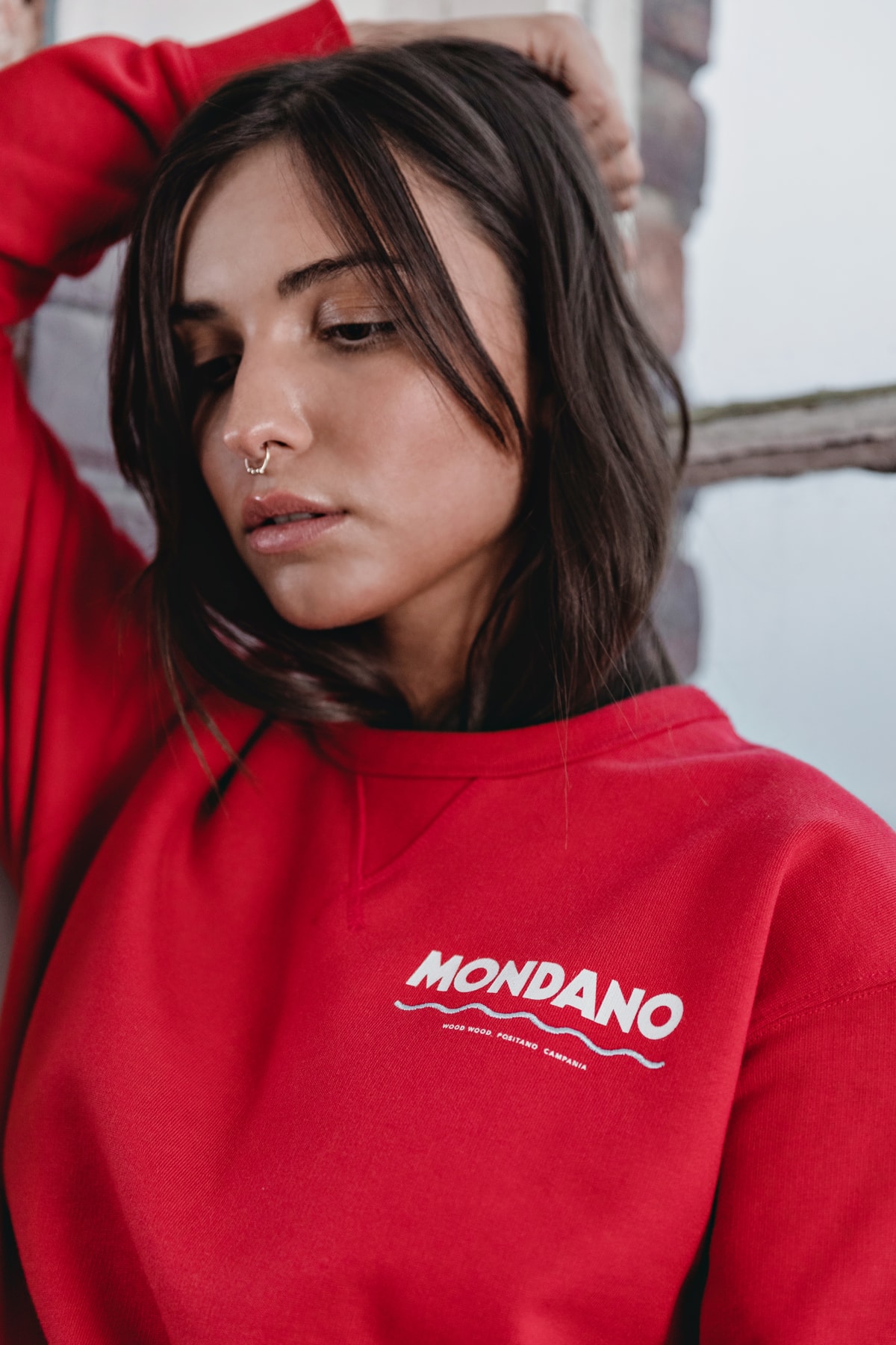 Wood Wood Spring 2018 Collection Lookbook Red Sweater