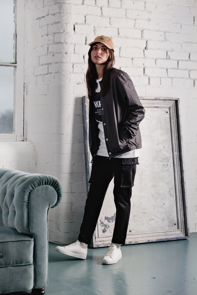 Wood Wood Spring 2018 Collection Lookbook White T-Shirt Jeans
