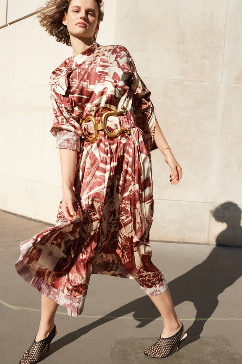 Celine E-Commerce Launch 24 Sevres Dress Belt Shoes Burgundy White Black Gold