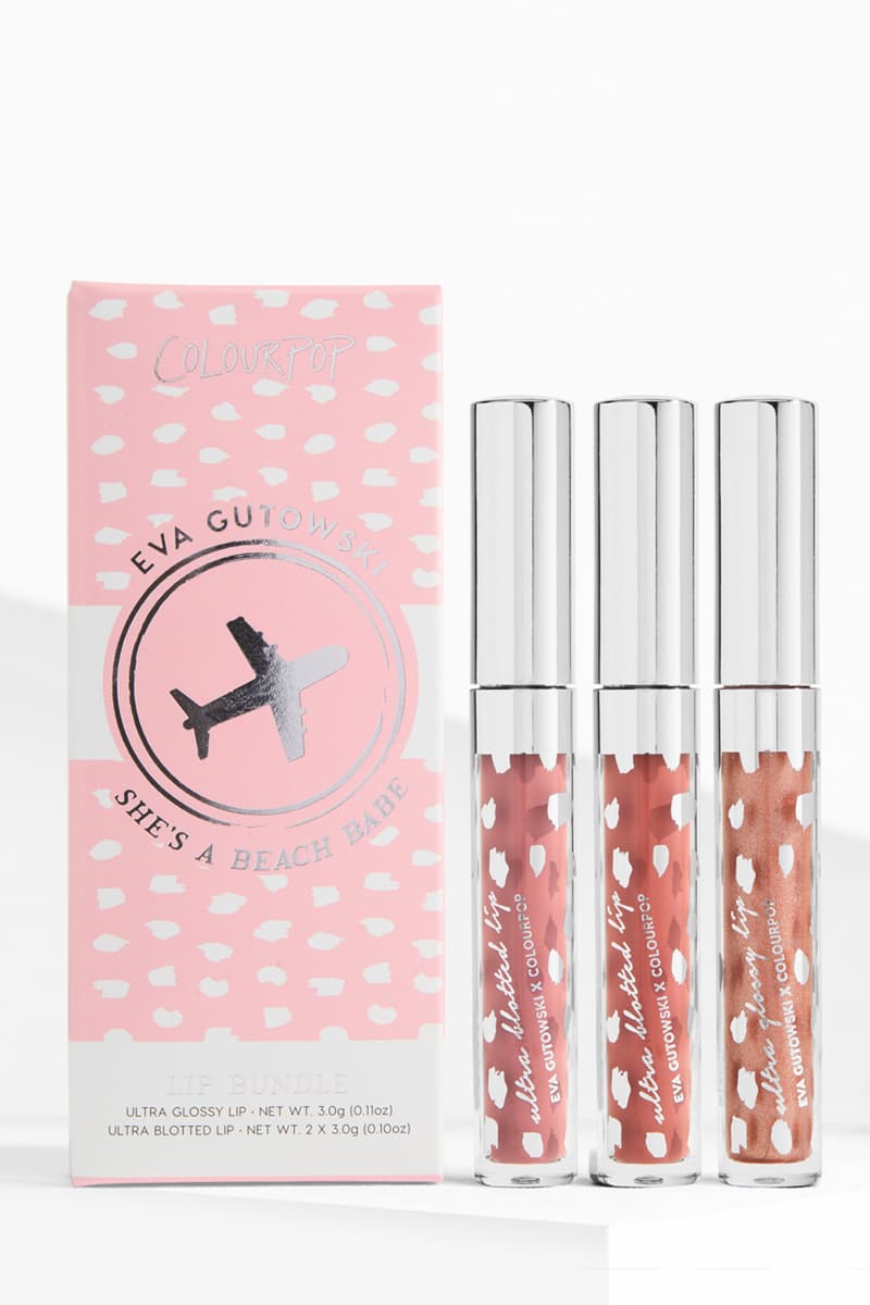 ColourPop x MyLifeAsEva Makeup Collection Collaboration Release Eyeshadow Lipstick Products Eva Gutowski
