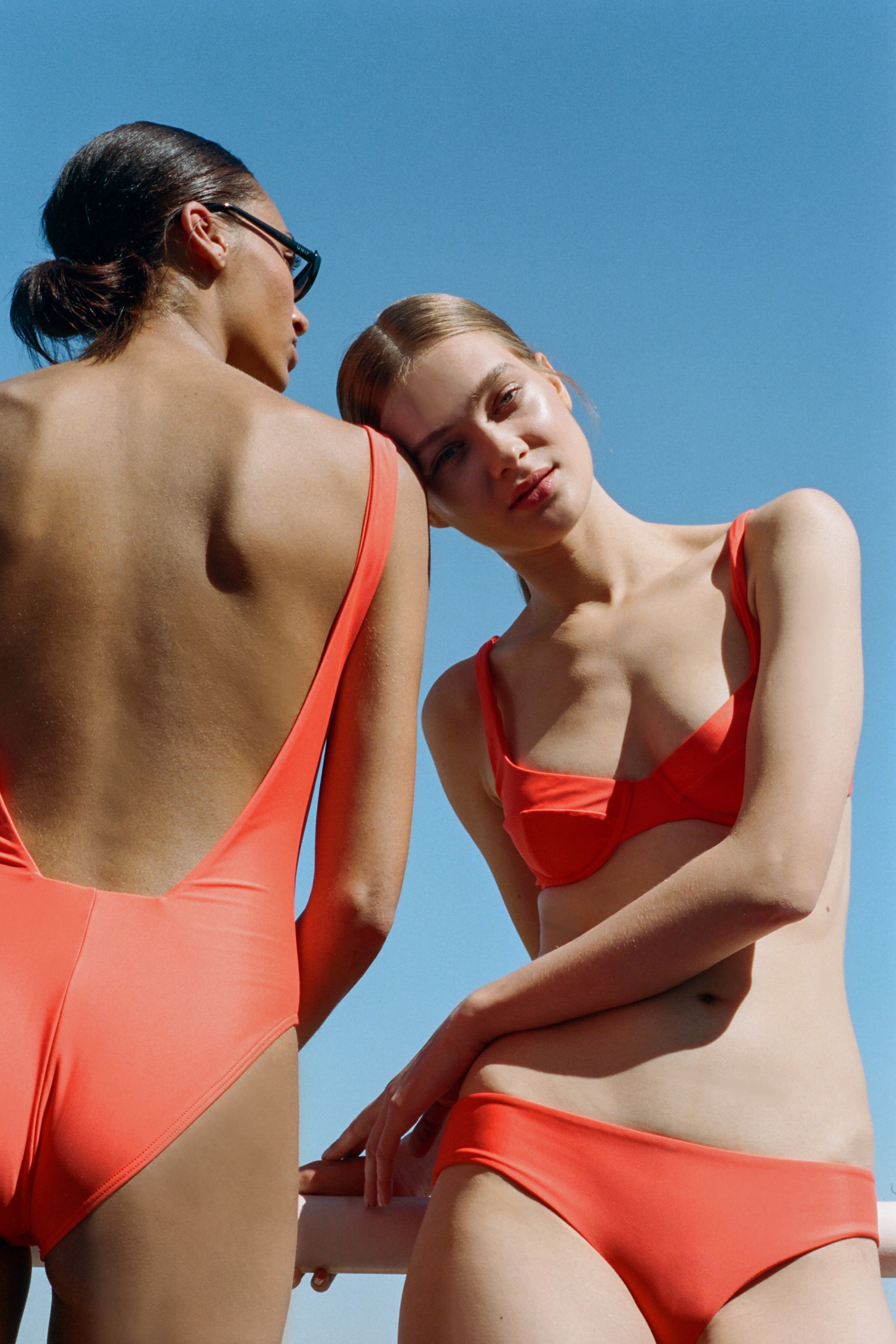OOKIOH Minimal Swimwear From Recycled Materials Bikini Swimsuit UV Protection Environmentally Friendly