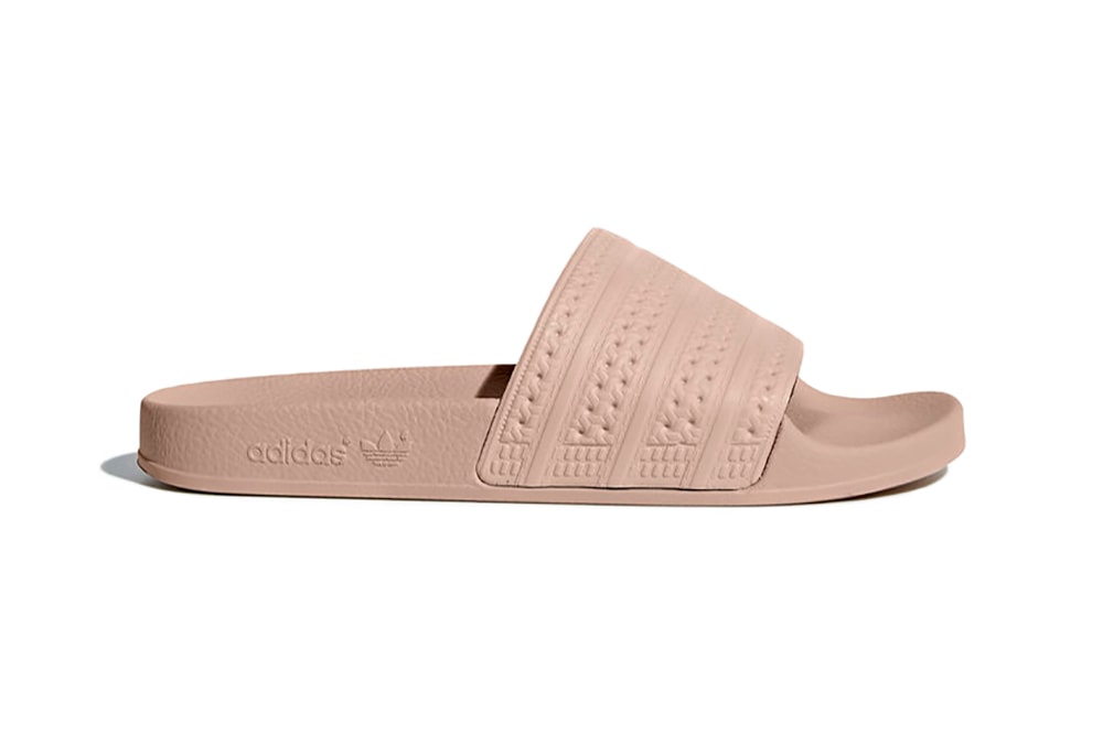 adidas Adilette Slides Ash Pearl Pink Dusky Dusty Pastel Women's Ladies Girls Slip-on Sandal Where to Buy