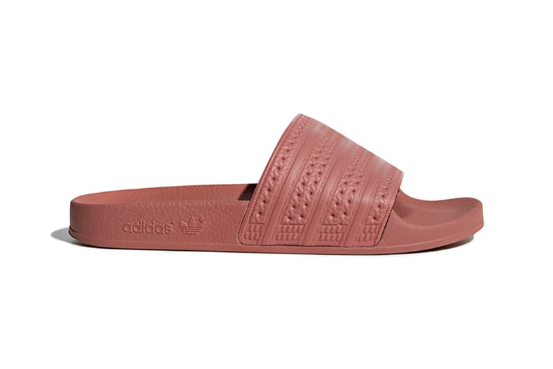 adilette slides pink