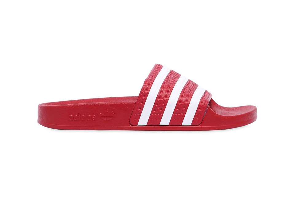 Adidas slippers rood Clearance