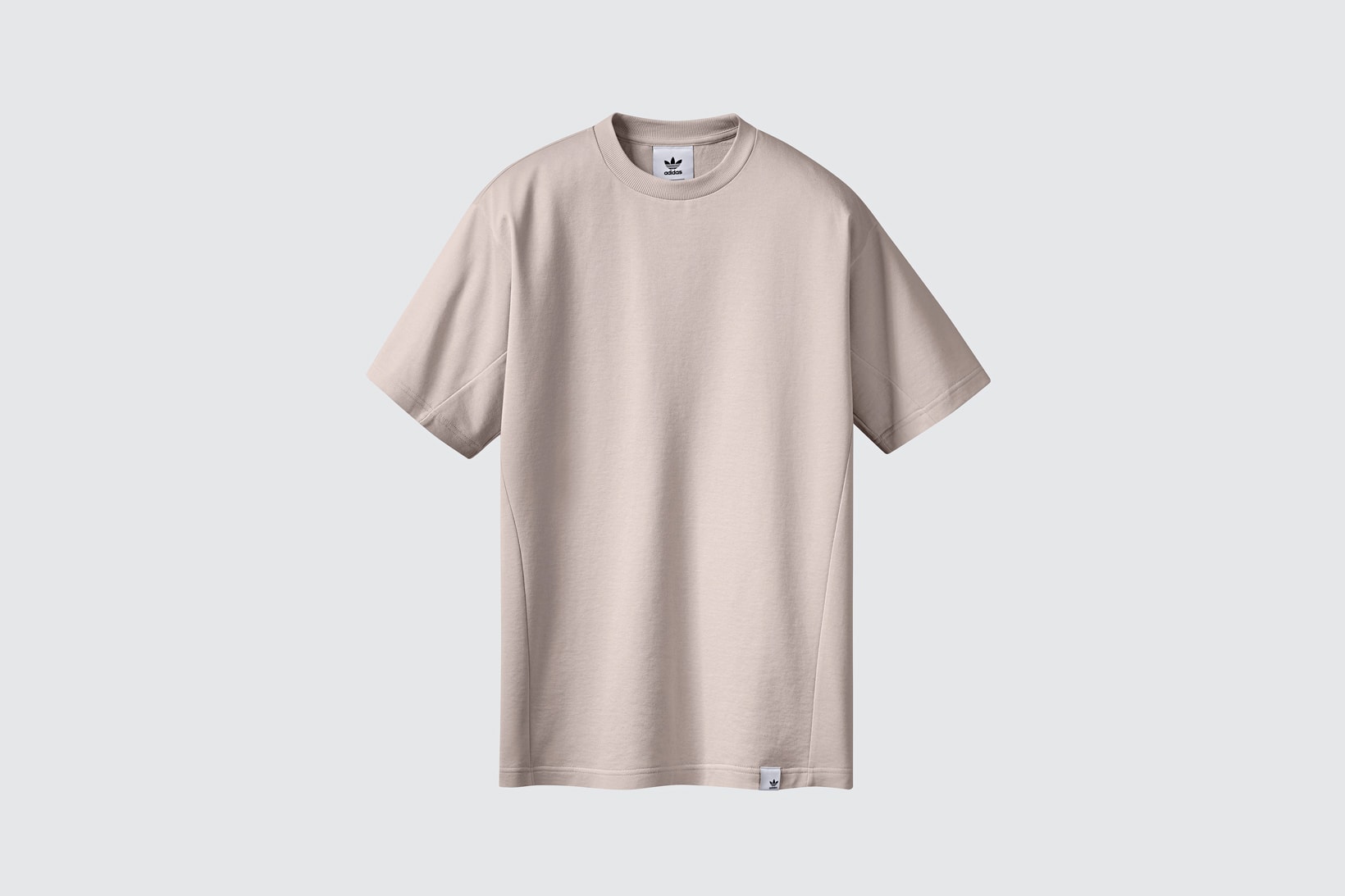 adidas Originals x Oyster Holdings Spring/Summer 2018 Capsule Collection Panel Constructed T-Shirt Tan