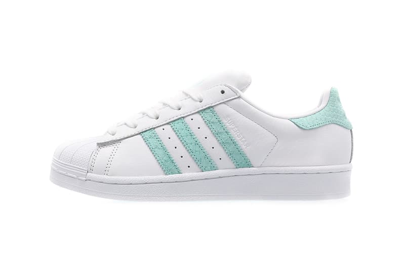 adidas Originals Superstar 80s Mint Green White